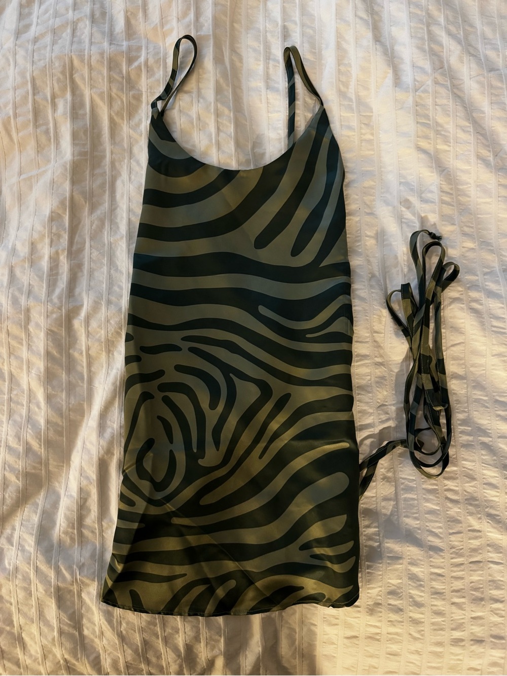 iNAMORATA Cherry Top - Olive Zebra